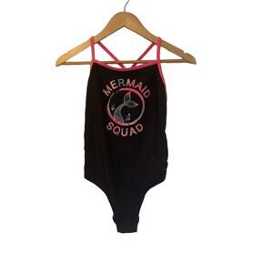 NEW Mermaid Squad One Piece Swimsuit sz XXL girls Bathing Suit